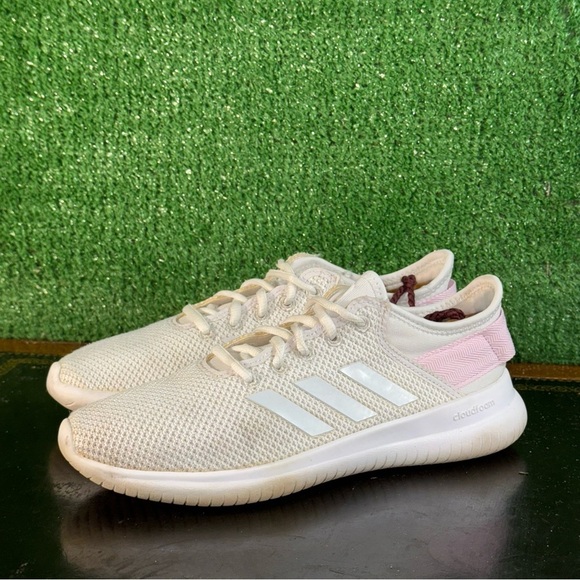 Adidas Cloudfoam QT Flex White Pink DB0242 Women’s Size 7 - Picture 3 of 6
